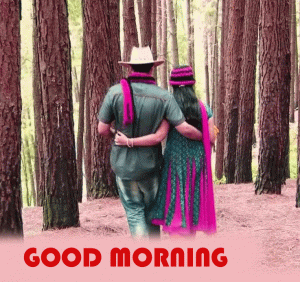 Good Morning Wallpaper With Love Couple 