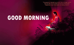 Good Morning pHOTO With Gautam Buddha 