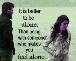 Alone Quotes Photo Wallpaper Free Download