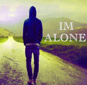 I am Alone Photo Pics Free Download