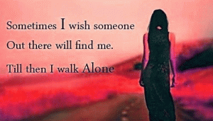 Alone Girl Whatsaap DP Images 