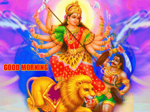 Maa Durga Good Morning Photo Pics Download In HD