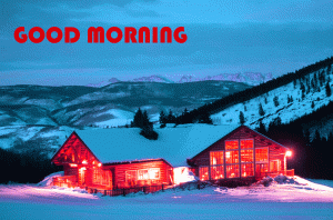 Winter Good Morning photo Pics Download In HD