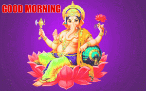 Good Morning Pictures Free Download With Ganesha Blessing 