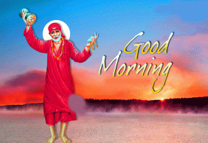 Sai Baba Good Morning Photo Pictures download 