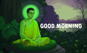 HD Gautam Buddha Good Morning Wallpaper Download 