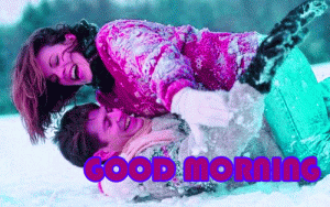 Love Couple Winter Good Morning Pictures Download