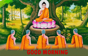 Gautam Buddha Good Morning Photo pics In HD 
