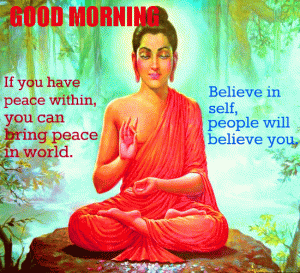 Gautam Buddha Good Morning Photo Pics In HD