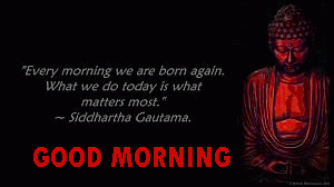 Quotes Gautam Buddha Good Morning Photo