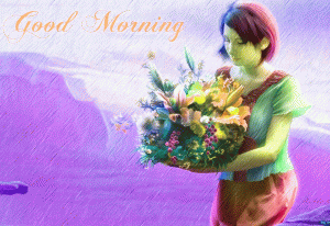 Girl Good Morning Wishes Images