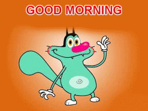 good morning cartoon greetings