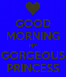 Princess Good Morning Wallpaper Download