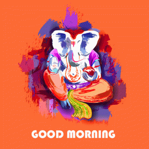 Ganesha good morning artistic images Photo Pics Free Download