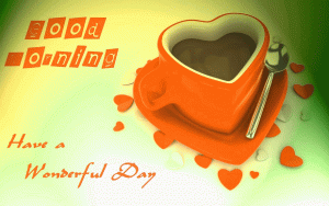 HD Heart good morning photo pictures free download