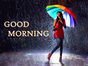 Rainy Day Good Morning Photo Images Download