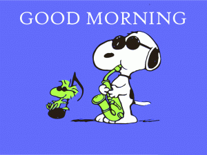 Good Morning Photo Pics With Snoopy
