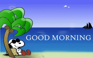 HD Snoopy Good Morning Photo Pics Download