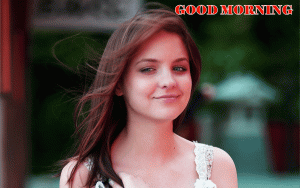 Cute Girls Good Morning Images Wallpaper free Download 