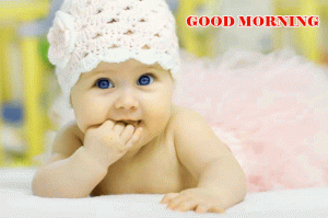 Very Cute Baby Boy Good Morning Photo Pictures free Download 