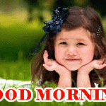 Cute Girls Baby Good morning Photo Pictures Free Download 