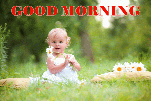 Good Morning Images Download For Whatsaap With Cute Baby 