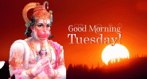 Sri Hanuman Ji Tuesday Good morning Photo pics Download