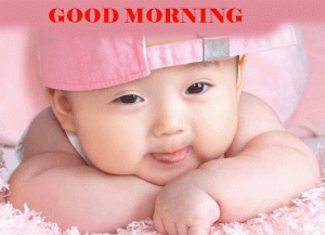 Cute Baby Boy Good Morning Photo pics Free Download In HD 