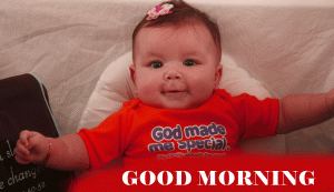Baby Girl Good Morning Photo Pics Free Download 