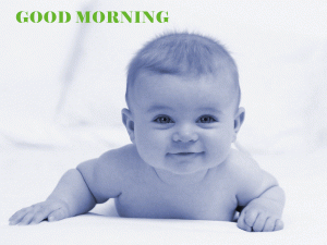 Cute Baby Good Morning Photo Pics free Download