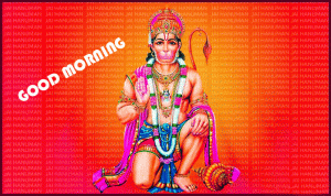 HD Hanuman Good Morning Photo Wallpaper Download