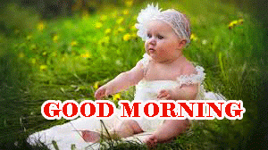 Baby Girls Good Morning Photo Pics In hd Download 