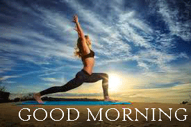 Yoga Lover Good Morning Photo Pics Free Download