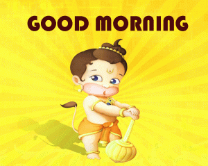 Hindu God Hanuman Ji Good Morning Photo pictures Download 