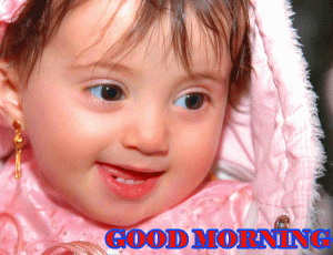 Very Very Cute Baby Good morning Photo pics FREE Download 
