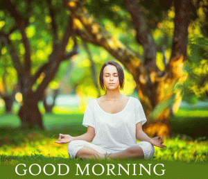 Yoga Lover Happy Good Morning Photo Pics Free Download