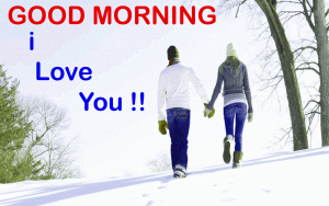 Good Morning I Love You Images Wallpaper With Stylish Love Couple