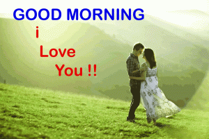 Good Morning I Love You Photo With Love Couple