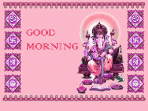 Religious Good Morning Wishes Wallpaper In Hindi