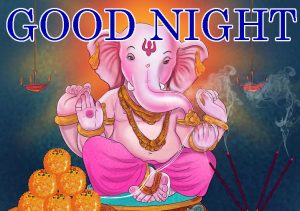  God Good Night Images Wallpaper With Lord Ganesha