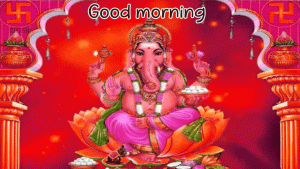 Lord Ganesha Ji Good Morning Images Photo Wallpaper Download