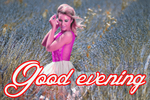 Beautiful Girl Good Evening Images Wallpaper Pics Download In HD