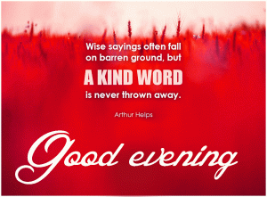 Quotes Good / Gud Evening Wise's Images Pictures Download