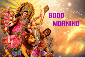 Jai Mata Di / Maa Durga Good Morning Wishes Images Wallpaper Pictures Download