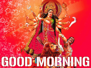 Jai Mata Di / Maa Durga  / navratri  Good Morning Wishes Images Wallpaper Download