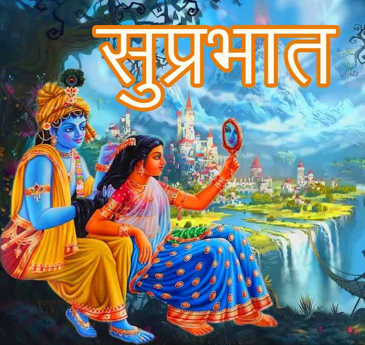 Krishna Good Morning Images Download
