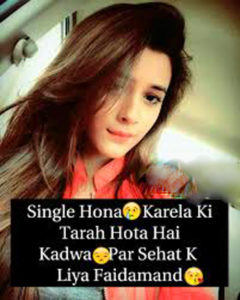Status single girl whatsapp Single Quotes