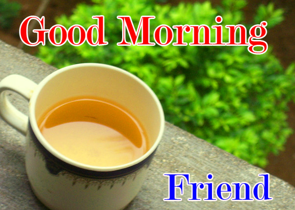 good morning photo Images With Tea Coffe