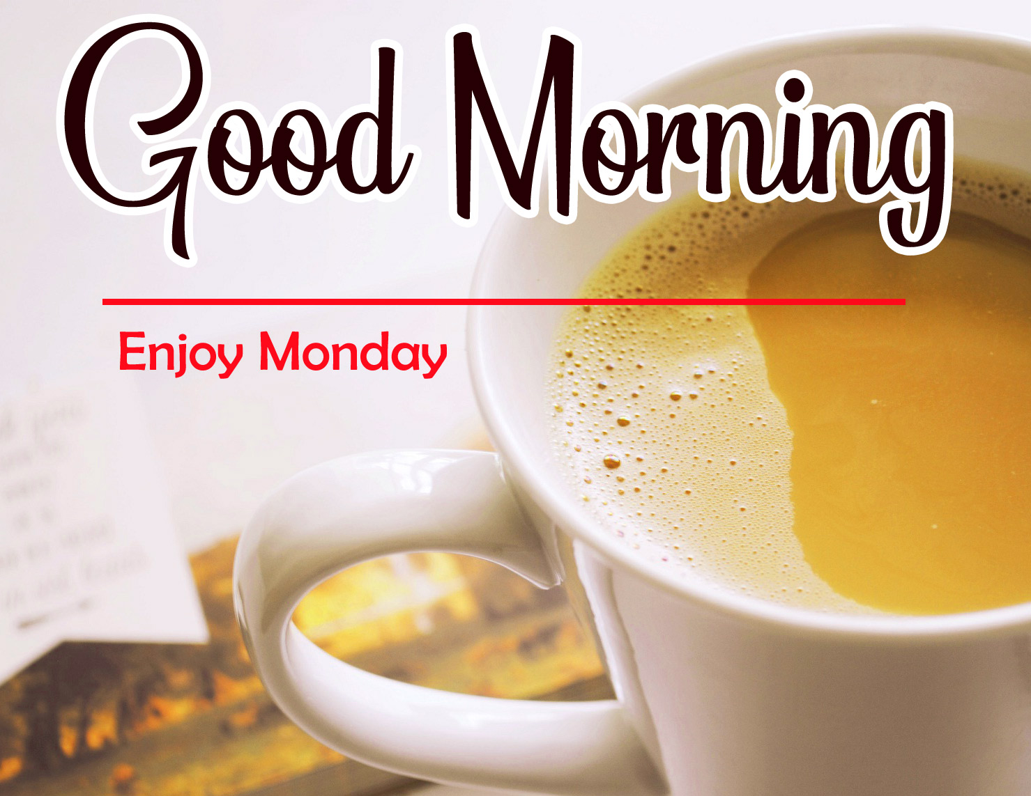 Good Morning Tea Cup Wallpaper Download 