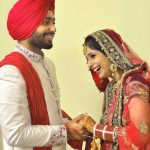 Sweet Wedding Punjabi Couple Images Download
